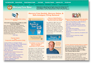 Mercury Free Now web site